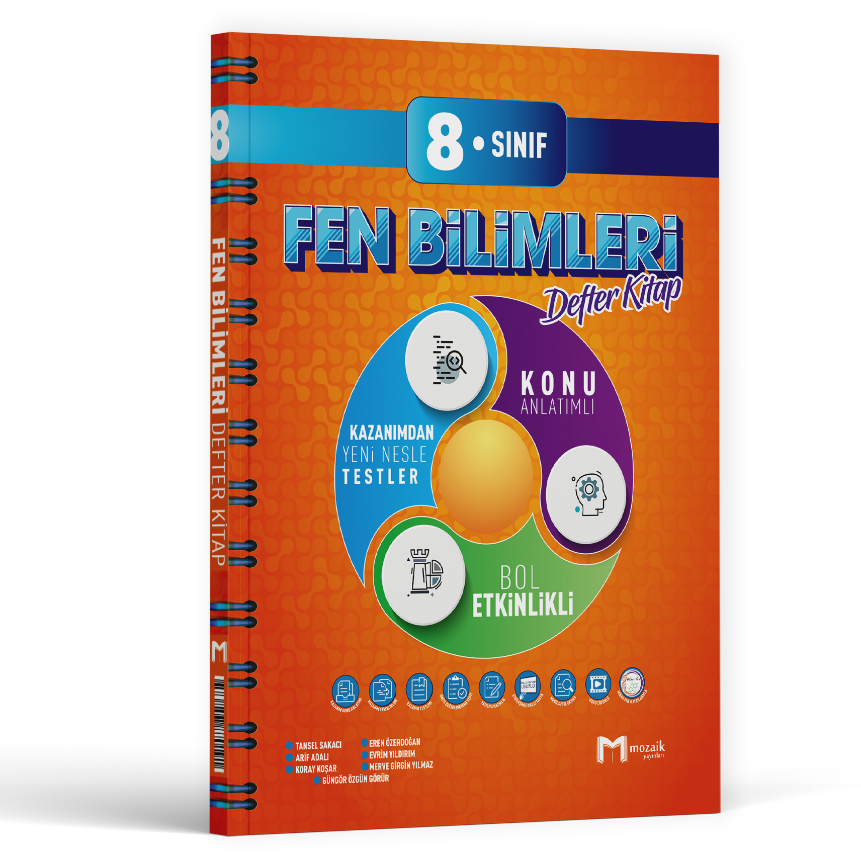 8.SINIF MOZAİK DEFTER FEN BİLİMLERİ - 2025-26